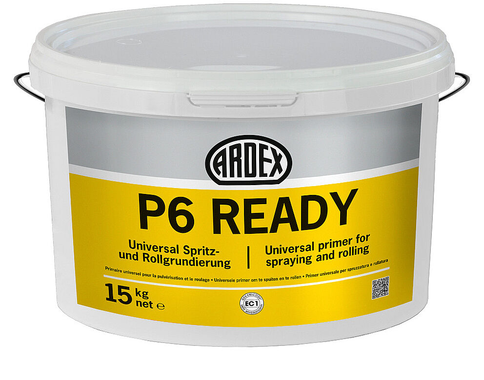 Gebindebild ARDEX P6 READY Universal Spritz- und Rollgrundierung