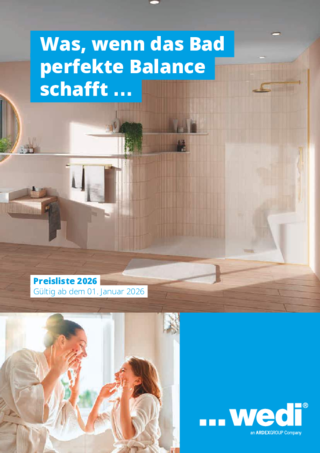 wedi Produktpreisliste