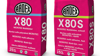 Gebinde X 80 und X 80 S MICROTEC Multikleber