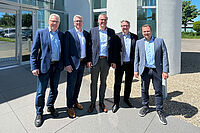Jochen Zimmermann, Thomas Seifert, Dirk Tolksdorf, Fabian Rechlin, Markus Stolper in Emsdetten