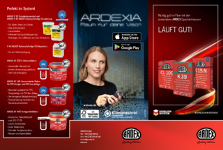 ARDEX Bodenflyer Selbstverlaufende Spachtelmassen