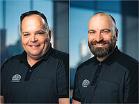 Portrait von Michael Wemmers und Timo Koepke