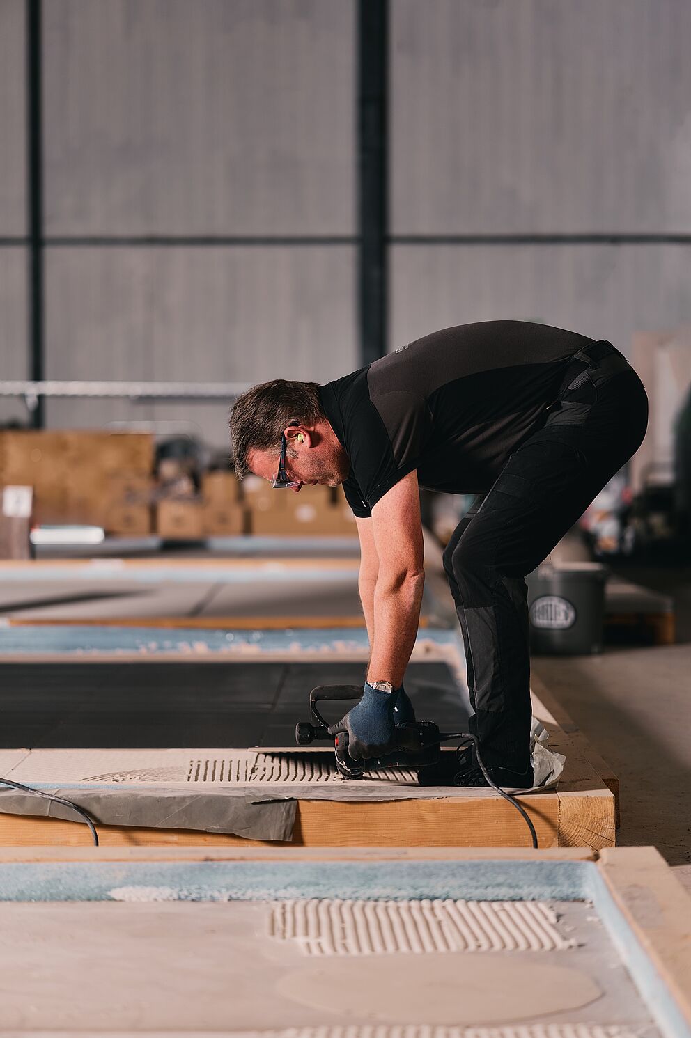 ARDEX CircuTec C8 Verlegung