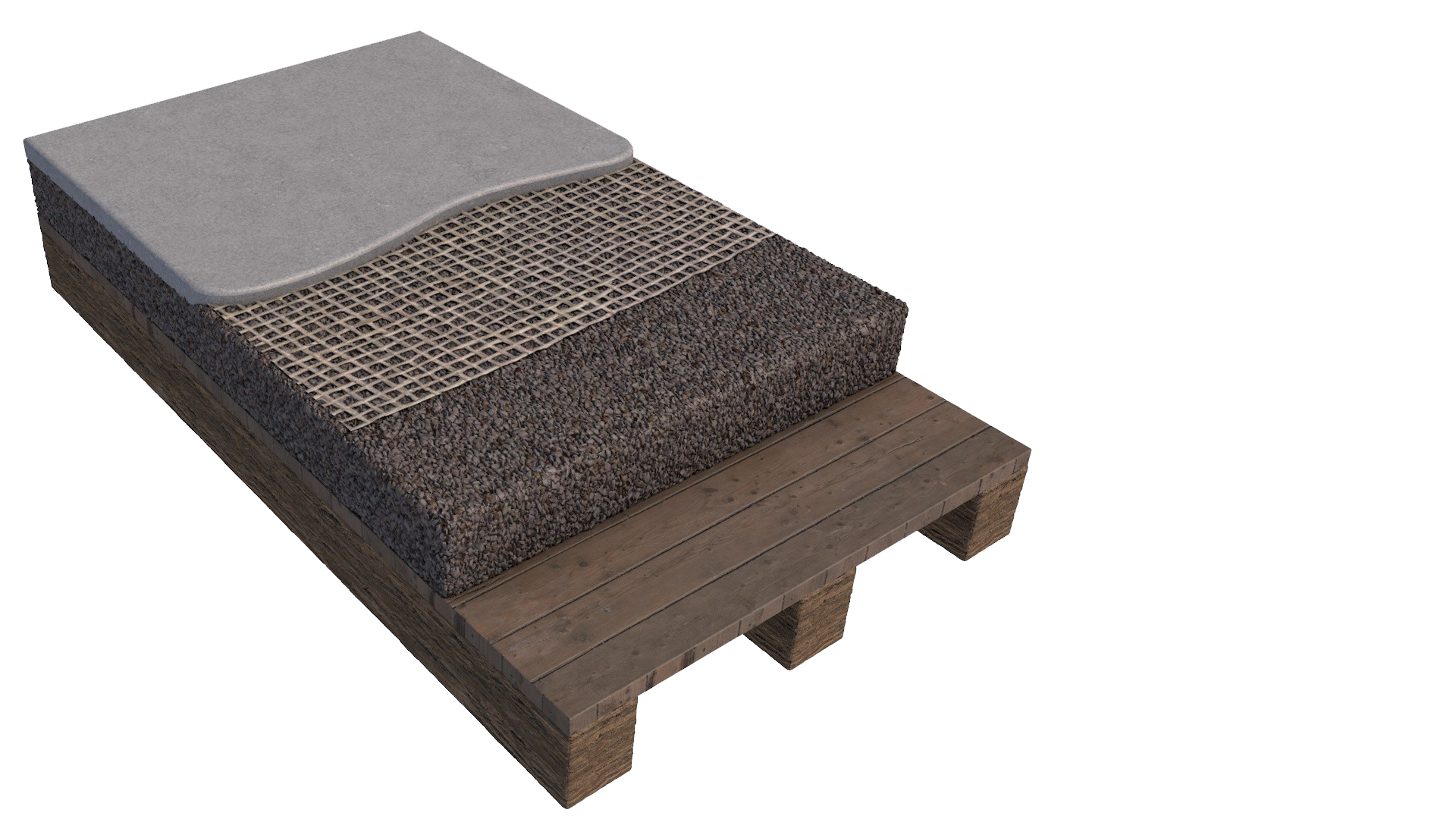 Beispielaufbau ARDEX STRONGLITE®eco